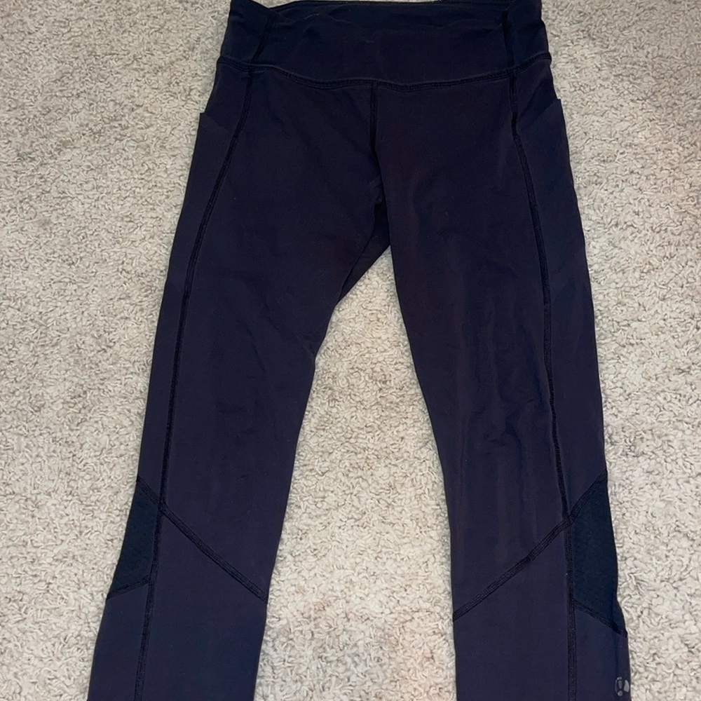 Lululemon Black cropped Leggings